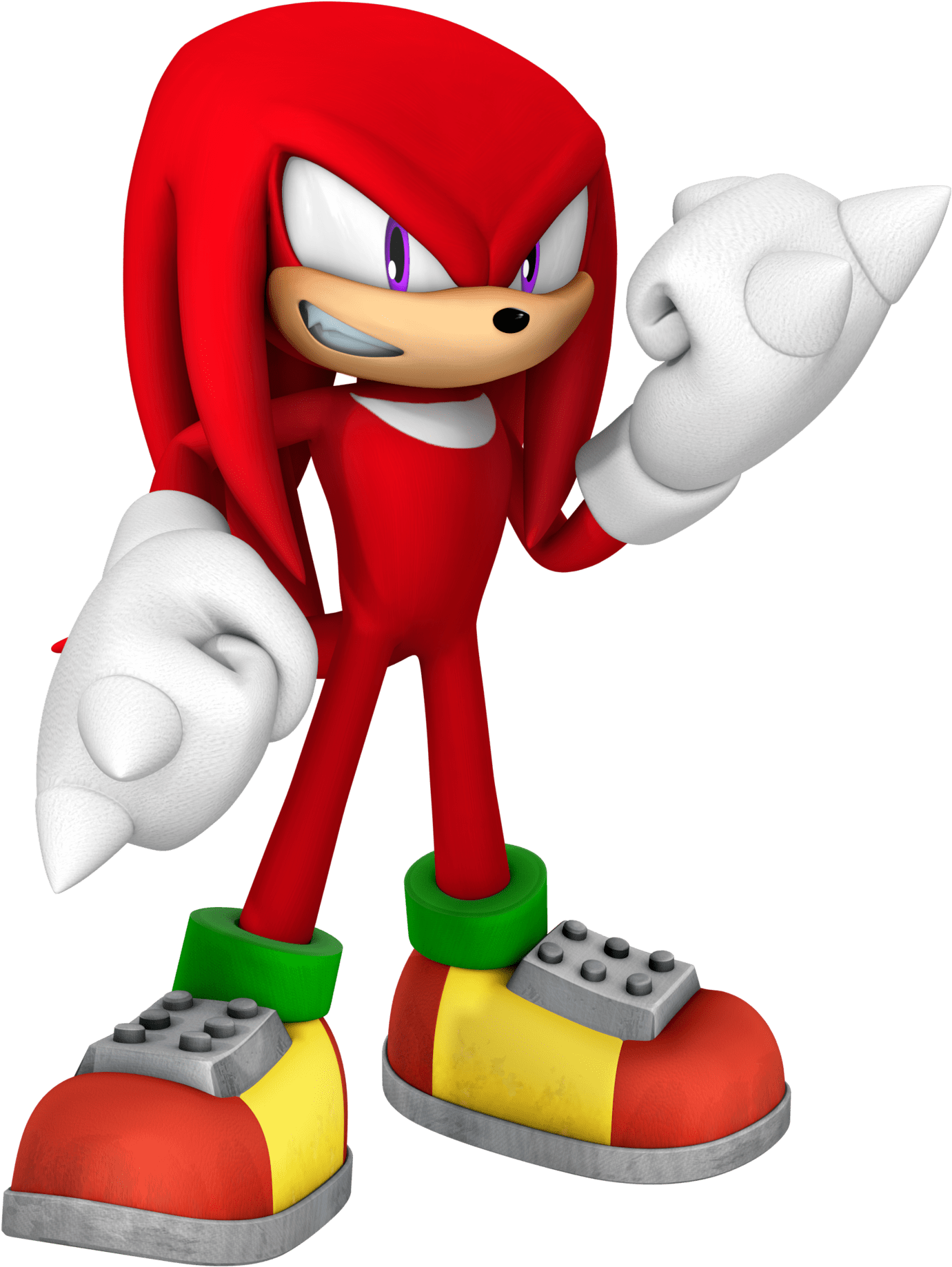 Knuckles The Echidna Sonic Clipart (2000x2000), Png Download
