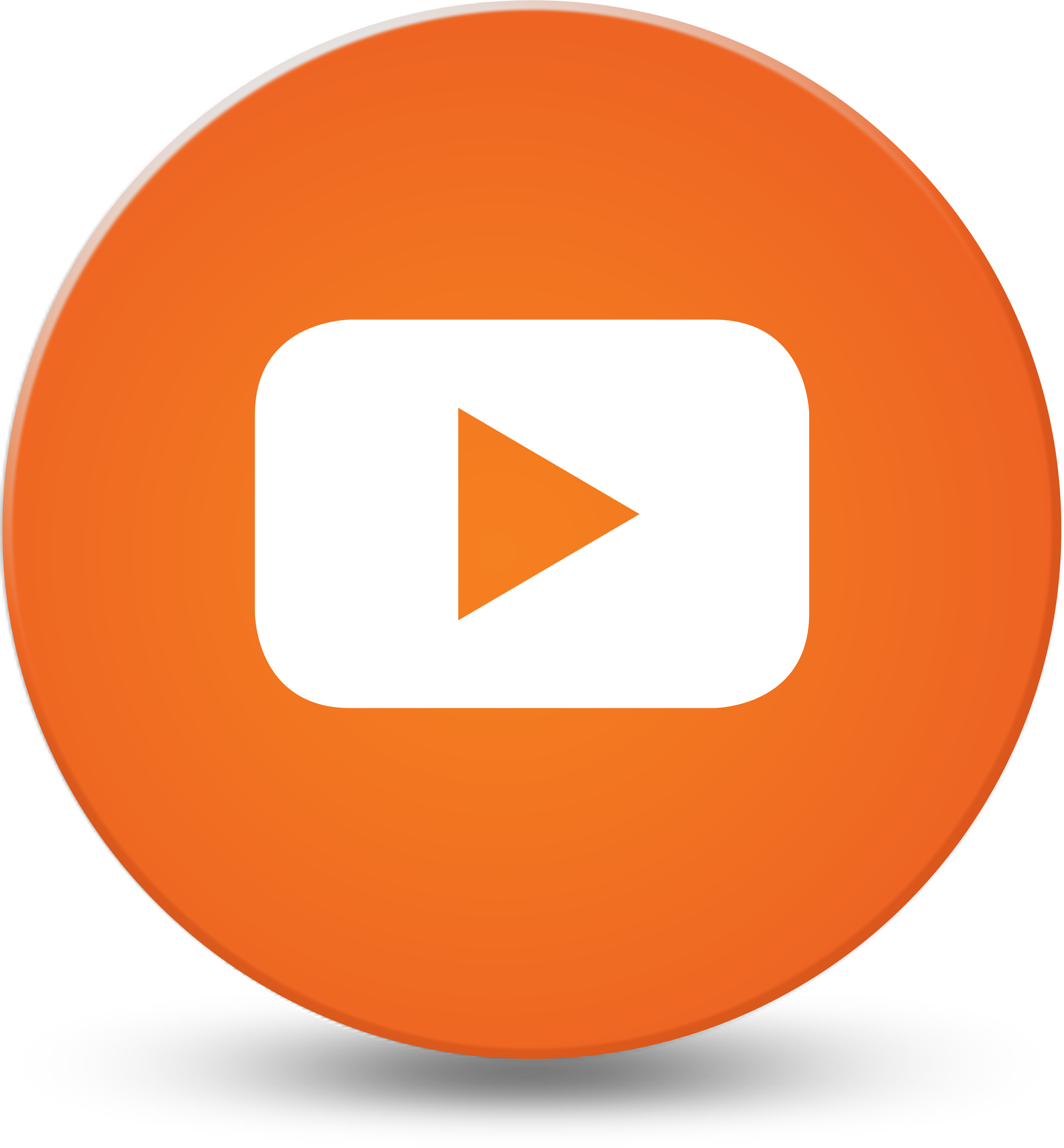 Round Social Media Icons Png , Png Download Clipart (5310x5731), Png Download