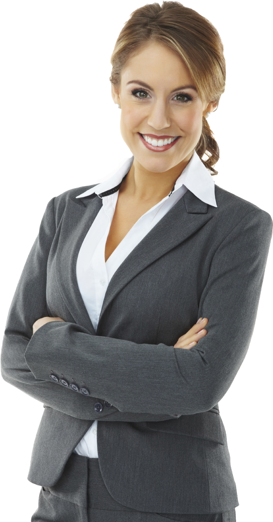 Lady Png Transparent Image - Professional Photo For Cv Women Clipart (592x1108), Png Download