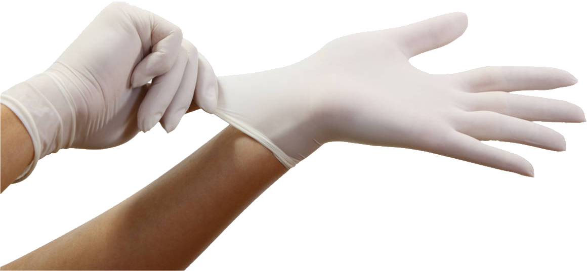 Gloves Png Images Free Download - Surgical Gloves Clipart (1160x536), Png Download