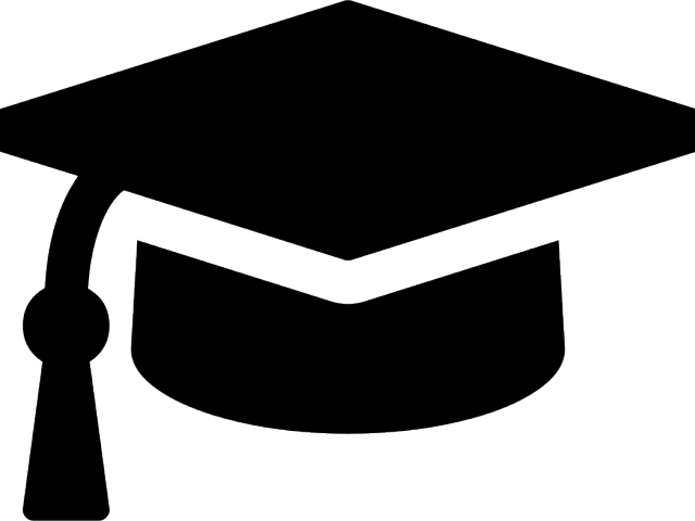 Graduation Hat Png - Graduation Cap Png Symbol Clipart (640x480), Png Download