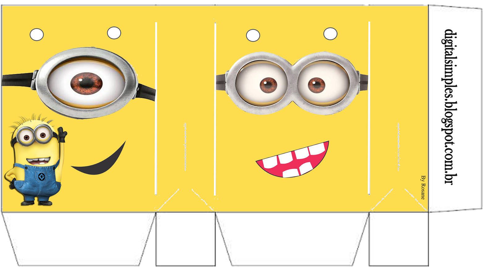 Personalizados Minions Png - Bolsitas Para Imprimir De Minions Clipart (1600x1131), Png Download