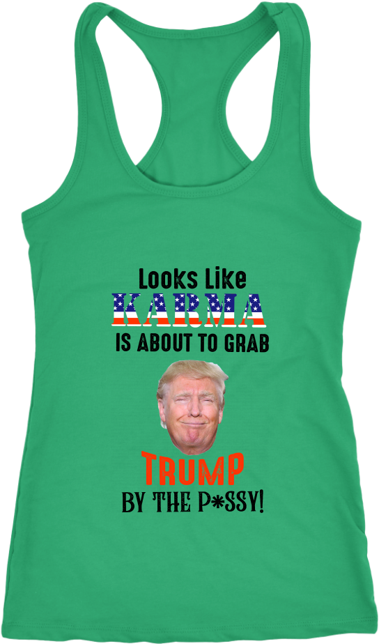 Looks Like Karma Trump Face - Shirt Clipart (1024x1024), Png Download