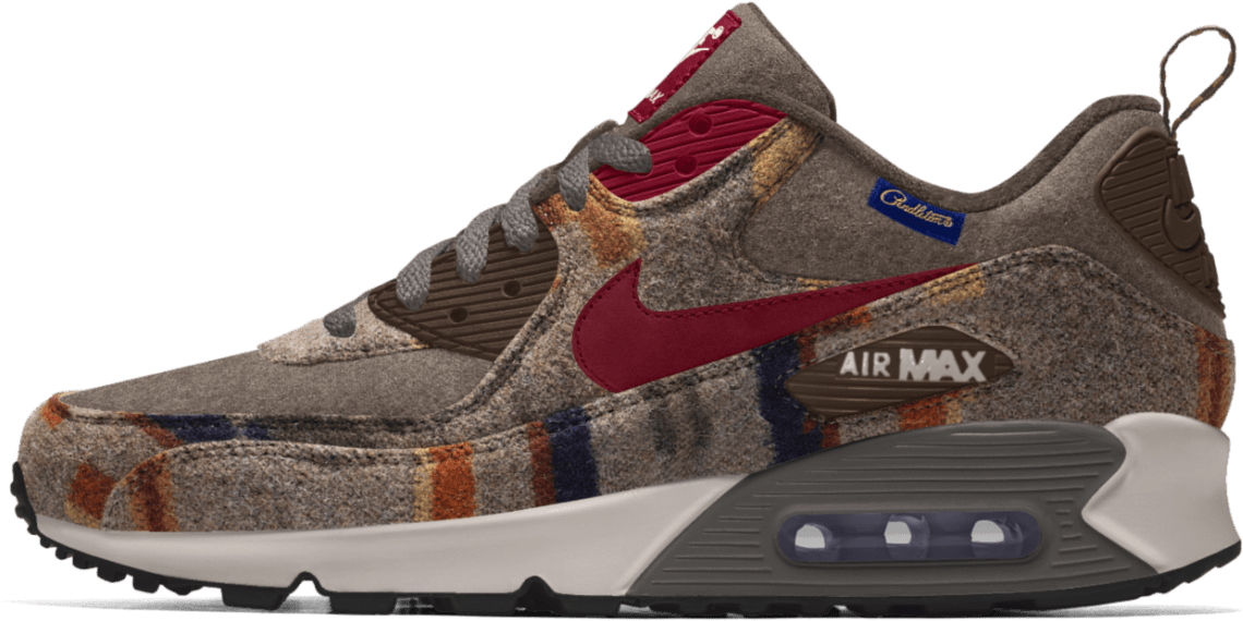 Nike Id Pendleton 2018 Clipart (1380x776), Png Download