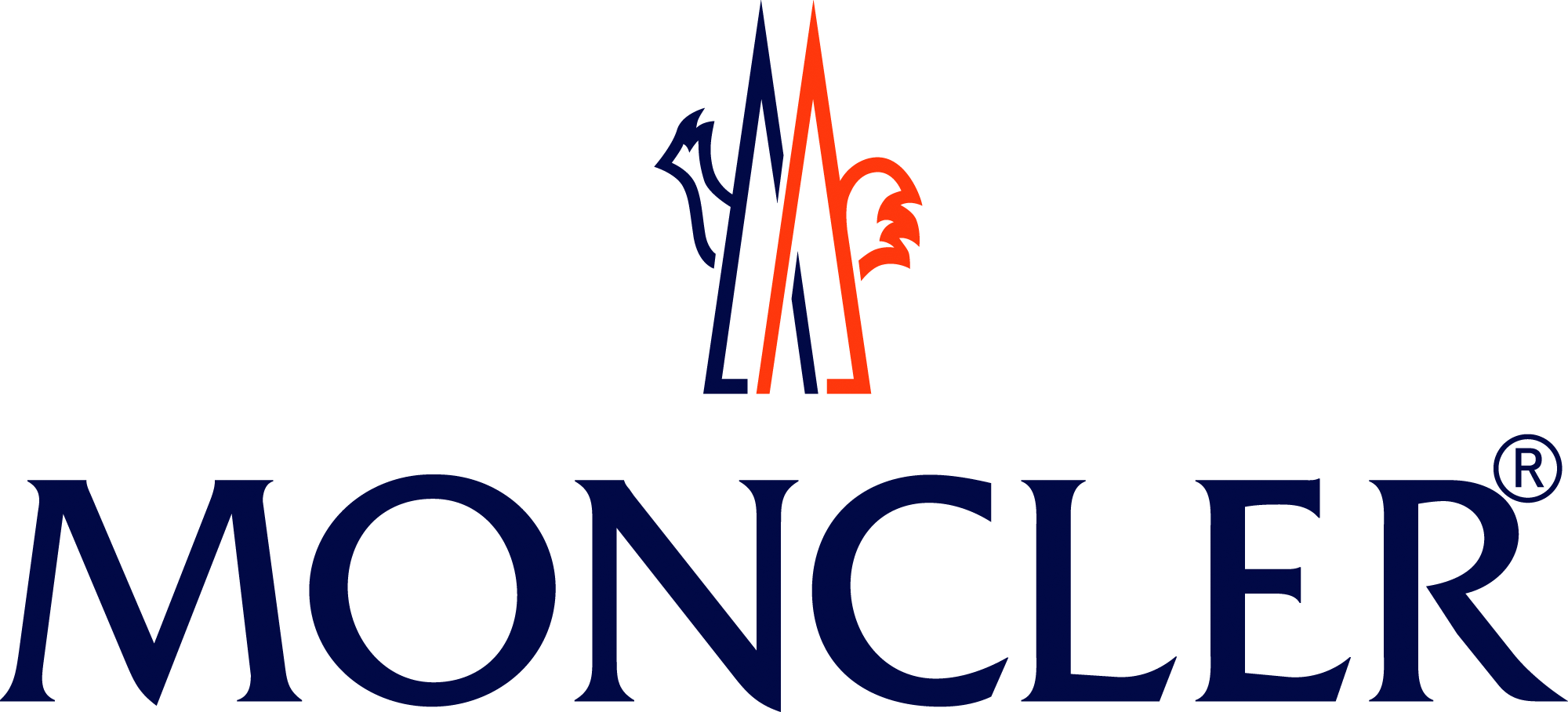 Moncler, Clothing Company, Company Logo, Pinterest - Moncler Logo Png Clipart (2000x908), Png Download