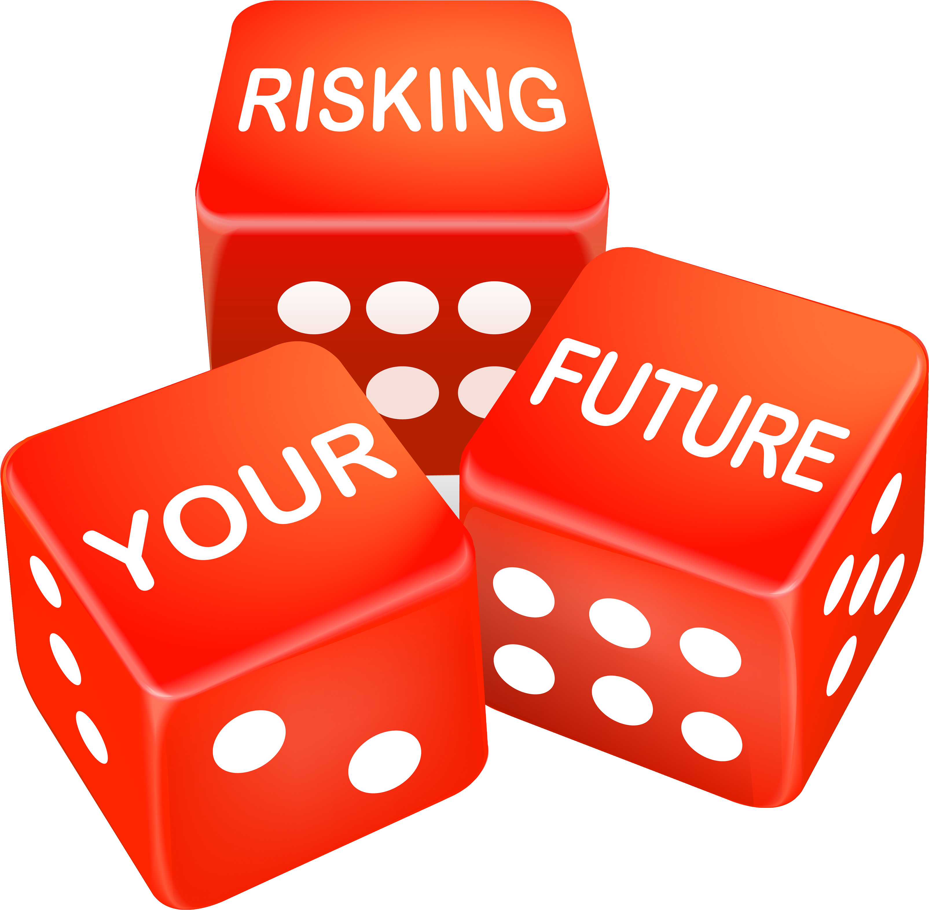 Roll Dice Risk Future - Manage Your Risk Clipart (4000x4000), Png Download
