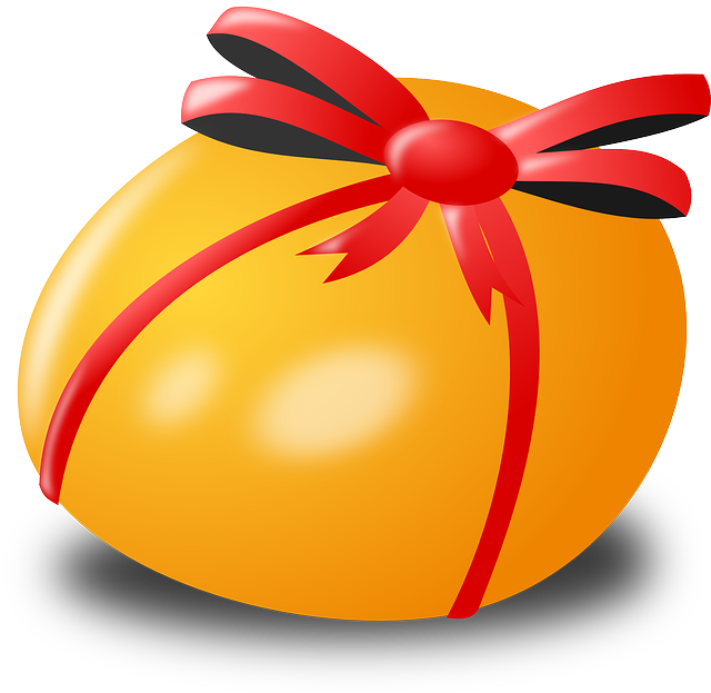 Egg Present Clipart (640x623), Png Download