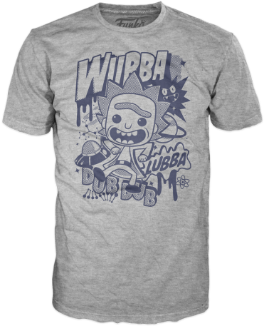 Rick & Morty - Rick And Morty Funko Shirt Clipart (560x560), Png Download