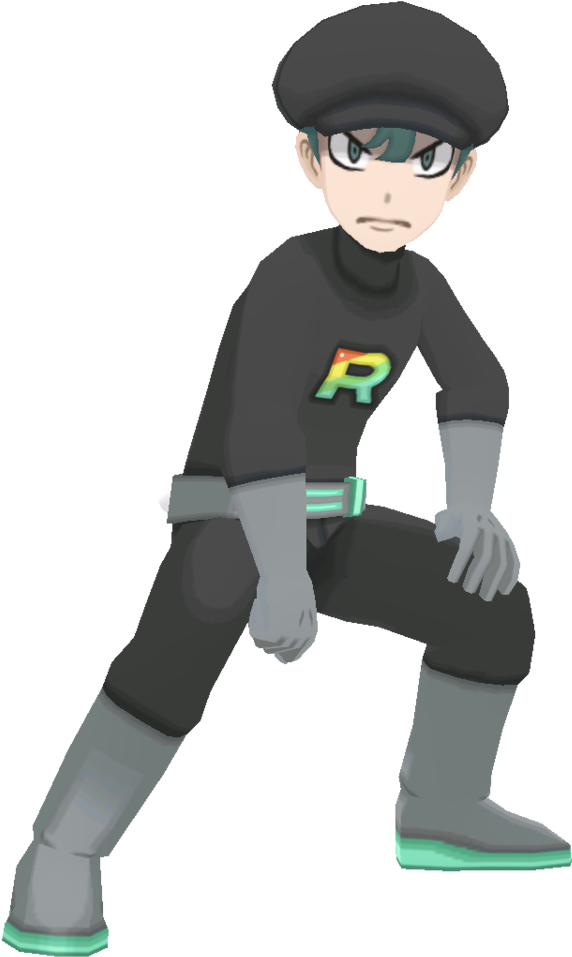Team Rainbow Rocket Grunt Clipart (1200x1200), Png Download