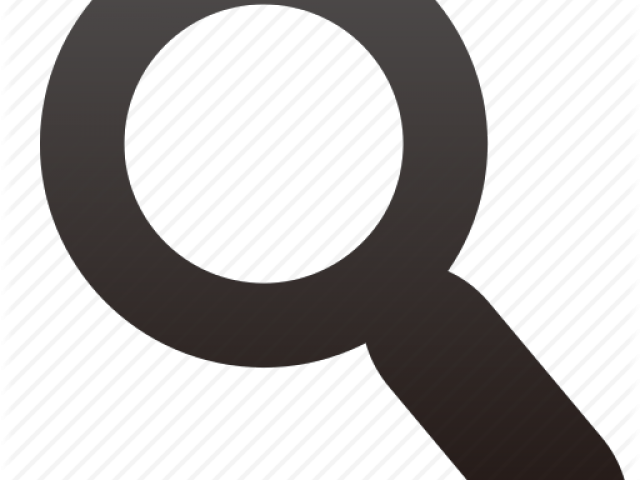 Search Icon Black Circle - Paper Clipart (640x480), Png Download