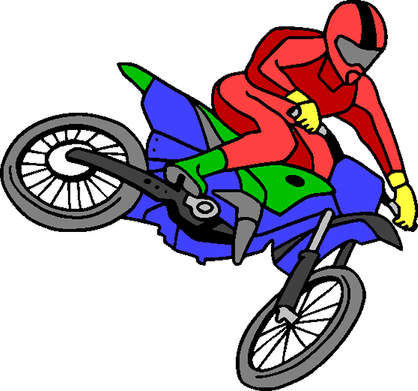 Motocross Free Party Printables And Images - Coloring Page Of Dirt Bikes Clipart (850x794), Png Download
