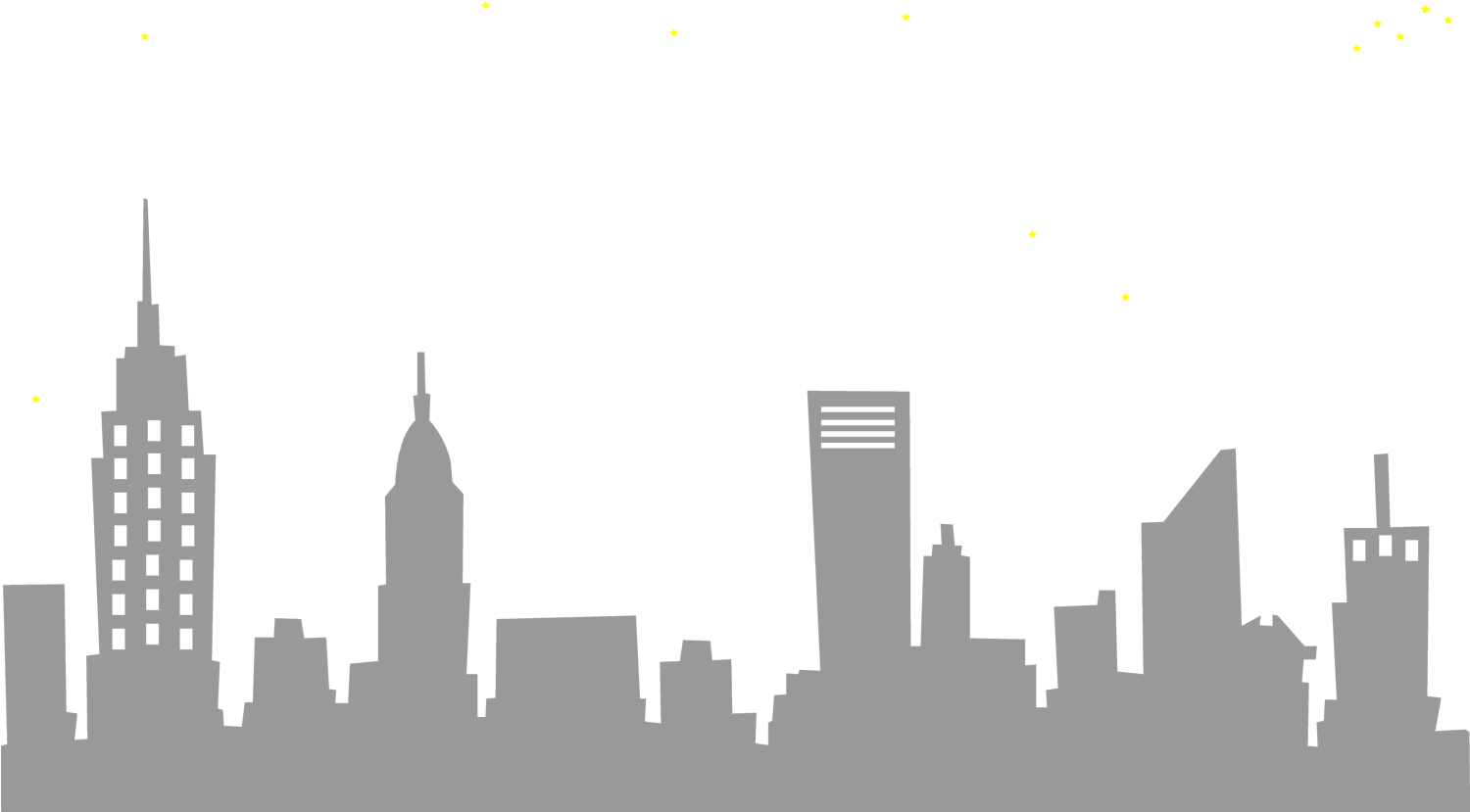 Our Attorneys Help Companies Solve Difficult Legal - Simple City Skyline Drawing Clipart (1500x900), Png Download