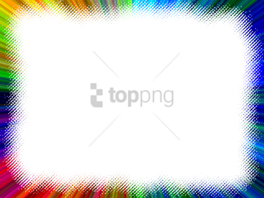 Free Png Download Color Lines Png Png Images Background - Color Frames Png Clipart (850x638), Png Download