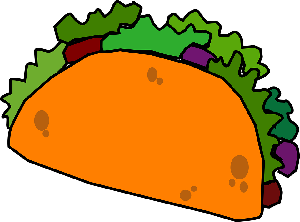 Döner Clipart - Taco Clipart Png Transparent Png (960x710), Png Download