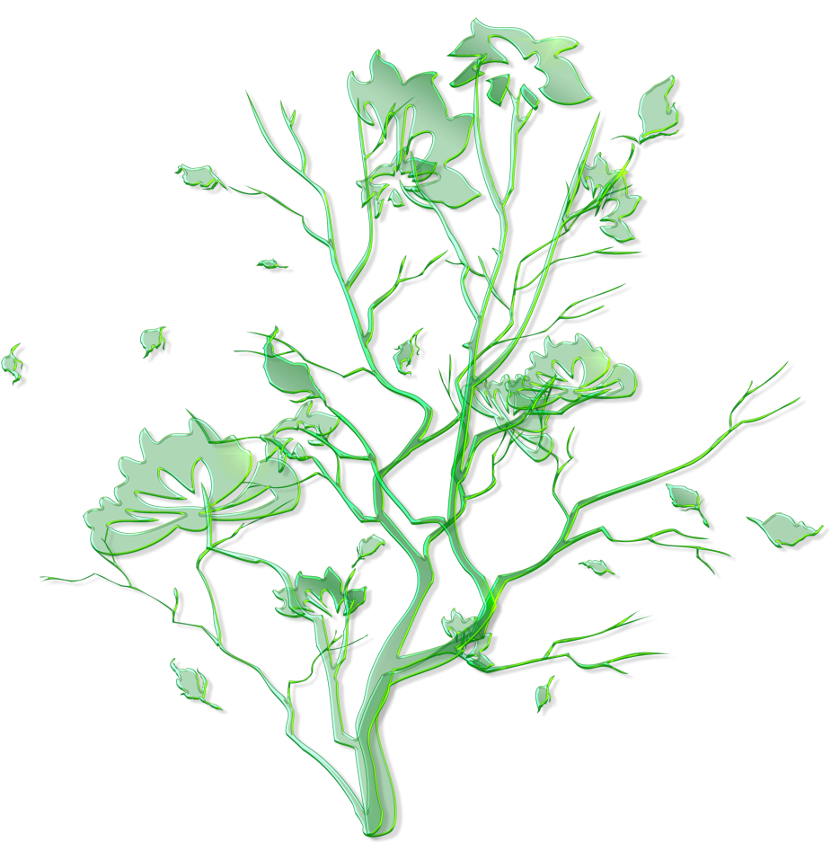 Green Floral Ornament Png Clipart Gallery Yopriceville - Clip Art Transparent Png (959x1002), Png Download