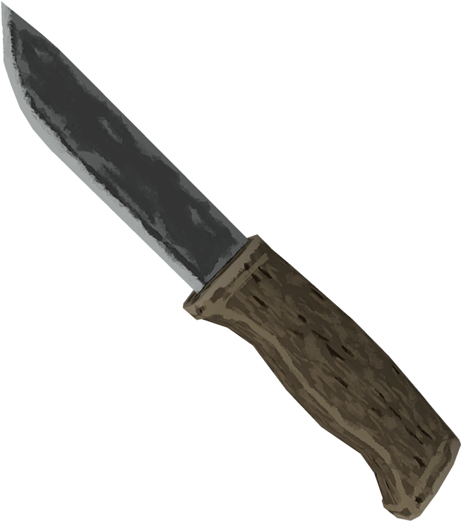 Hunting Knife Png - Utility Knife Clipart (1000x750), Png Download