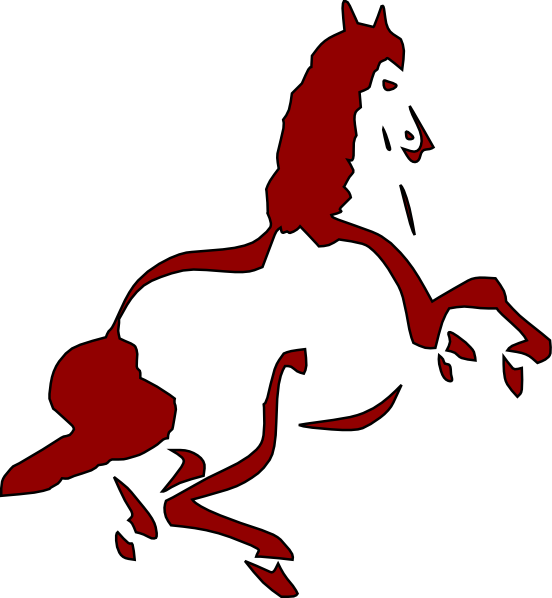 Running Horse Svg Clip Arts 552 X 598 Px - Png Download (552x598), Png Download