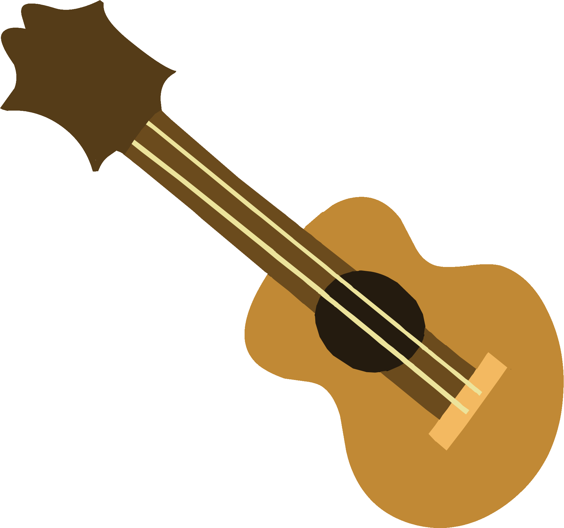 Guitar Png - Mlp Guitar Cutie Mark Clipart (1900x1776), Png Download