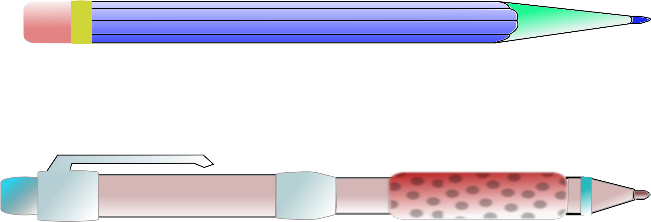 This Free Icons Png Design Of Pencil And Pen Clipart (2400x3394), Png Download