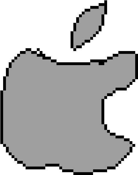 Apple Logo - Pokemon Angeallen Clipart (1125x900), Png Download