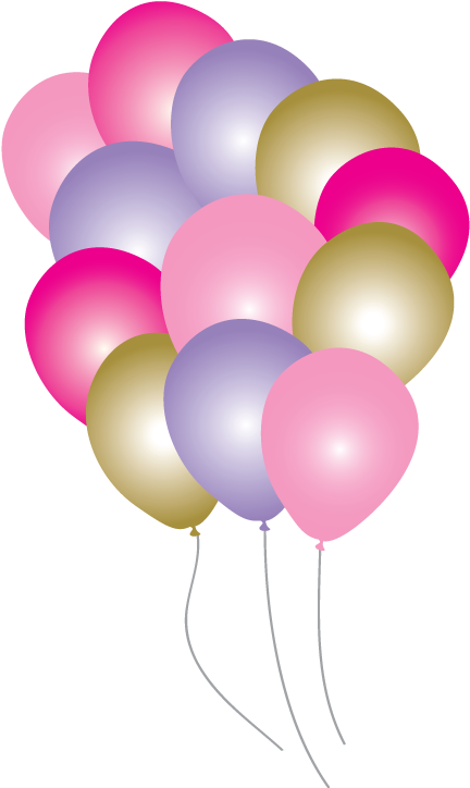Magical Balloons Party Pack Just For Kids - Balloon Clipart (451x754), Png Download