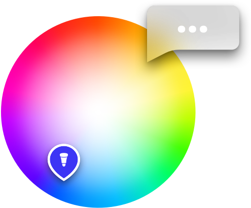 16million Colors - Circle Clipart (768x540), Png Download