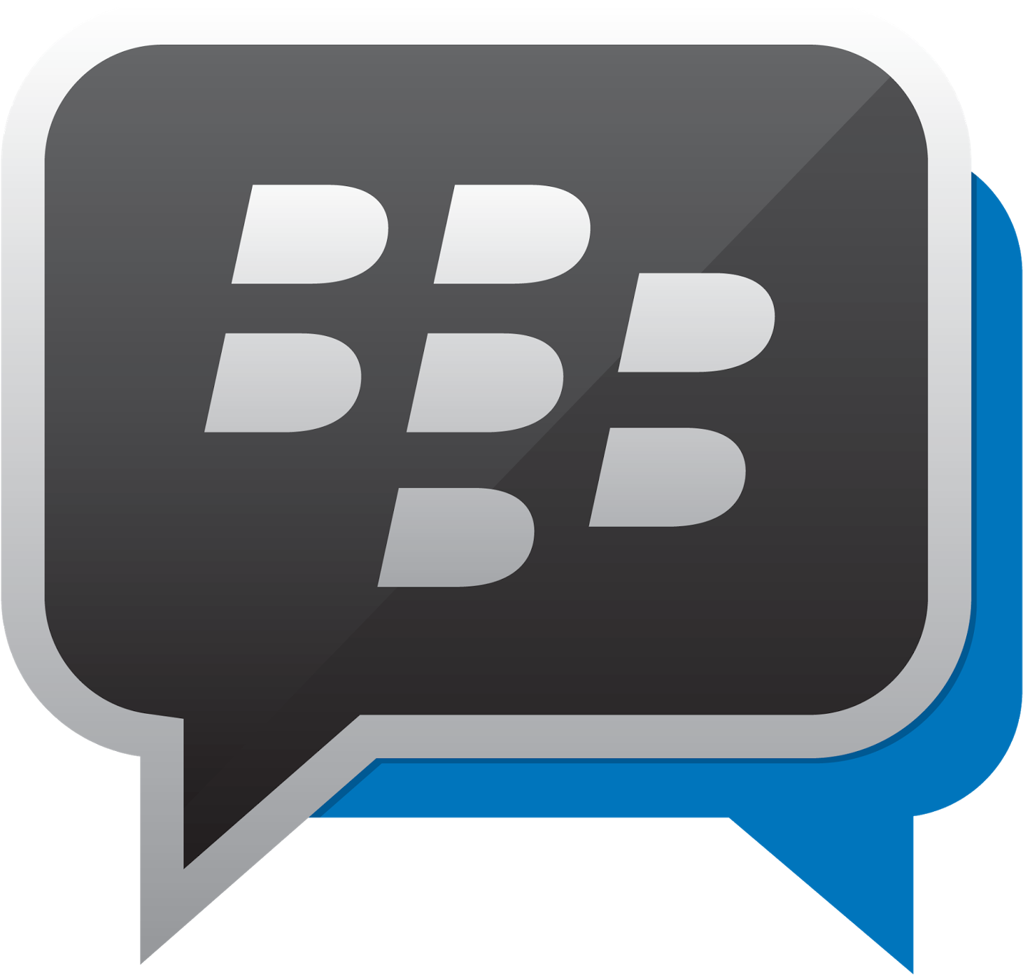Bbm Messenger Logo Ideas - Blackberry Messenger Logo Clipart (1600x1589), Png Download