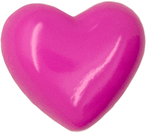 3d Heart Png - Pink Heart 3d Png Clipart (600x600), Png Download