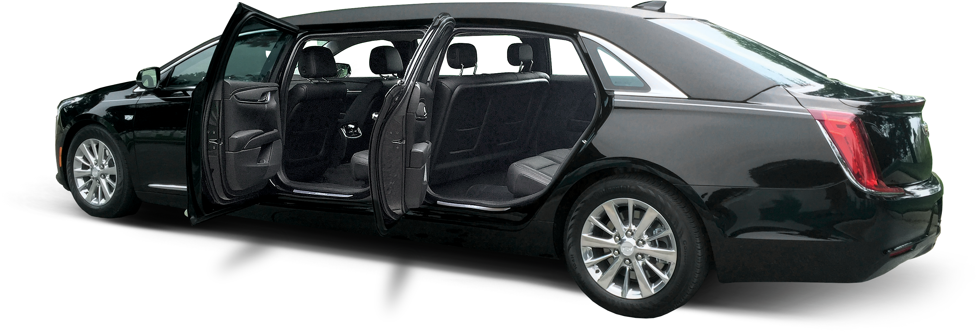 2018 52-inch Cadillac Xts Six Door Limousine - Limousine Clipart (3264x2448), Png Download