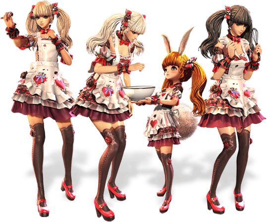 A New Quest Also Arrives Along With This Event - Blade And Soul Valentine Costume Clipart (740x450), Png Download