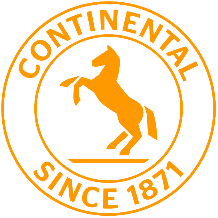 Continental Tire Horse Logo , Png Download - Continental Ponta Grossa Clipart (745x745), Png Download