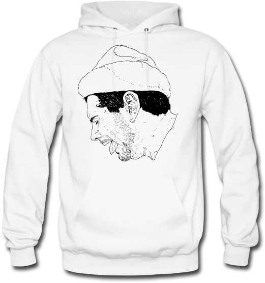 Download H Productions Cough Mens Hoodie - Hoodie White Jacket Clipart (1200x630), Png Download