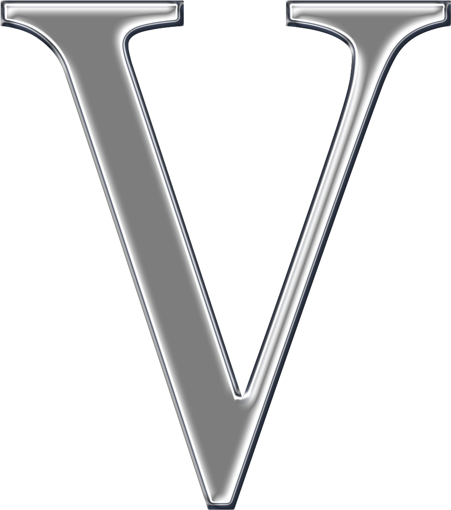 V Letter Png Free Image Clipart (1200x1200), Png Download