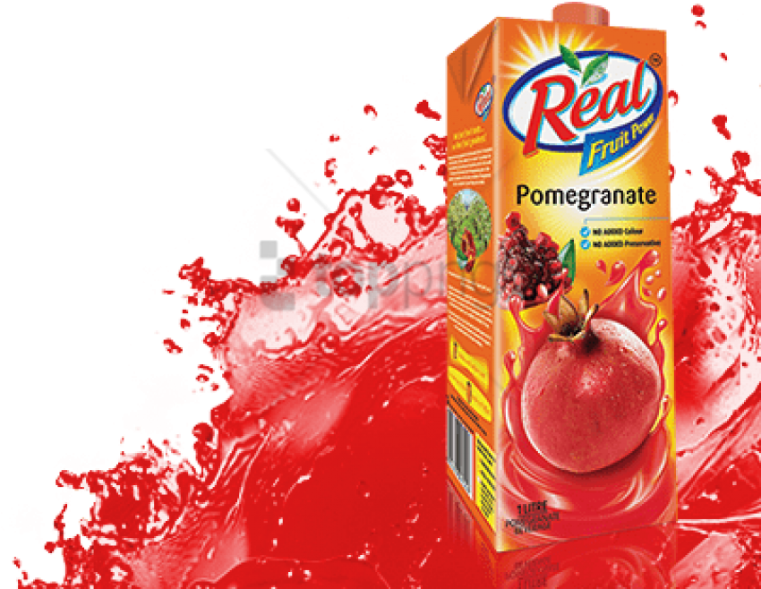 Free Png Real Fruit Power Fruit Power Apple, 1l Png - Real Tomato Juice Clipart (851x675), Png Download