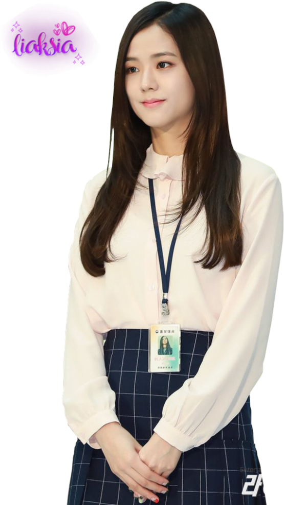 Jisoo Blackpink Png - Jisoo Black Pink Png Clipart (683x1024), Png Download
