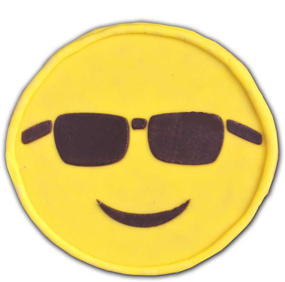 Cool Sunglasses Emoji Transparent , Png Download Clipart (982x970), Png Download