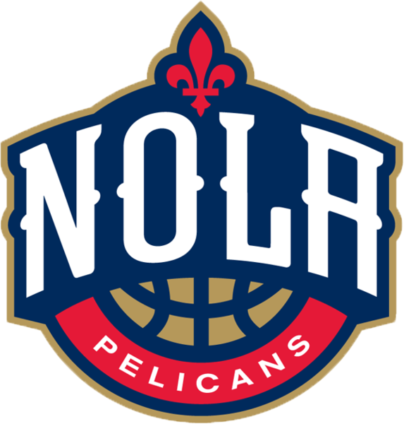 New Orleans Pelicans 2013-14 Logo - New Orleans Pelicans Nola Logo Clipart (573x600), Png Download