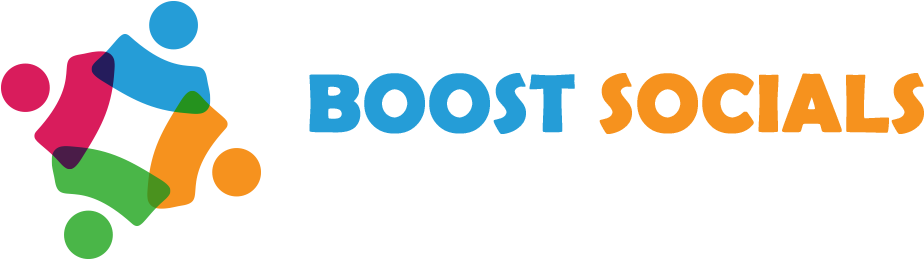 Boost Socials Clipart (980x398), Png Download