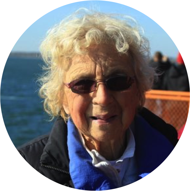 The Bluebird Farm Family - Senior Citizen Clipart (609x610), Png Download