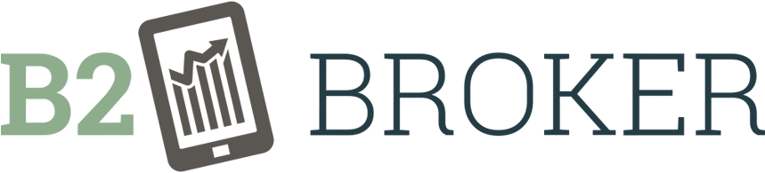B2broker Logo On A White Background - Graphics Clipart (880x400), Png Download