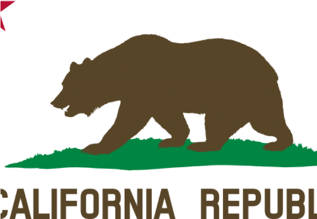 California Outline Png Clipart (640x480), Png Download