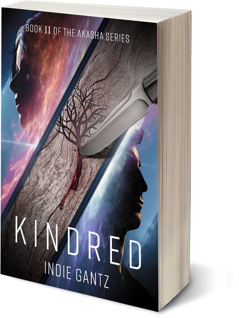 Nicolegantz Kindred Paperbackmockup Clipart (977x1204), Png Download