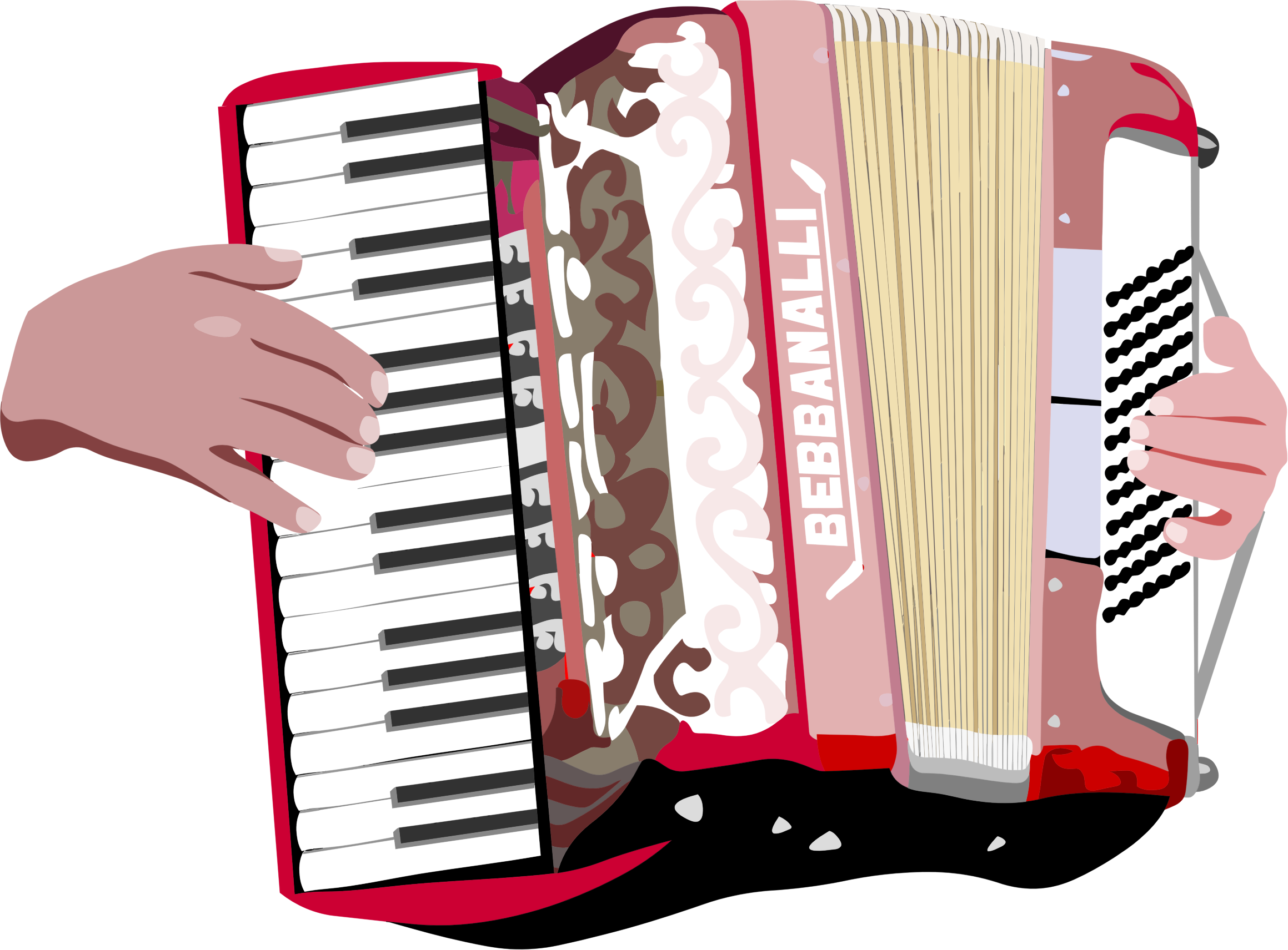 Player Big Image Png - Accordion Clipart Transparent Png (2319x1712), Png Download