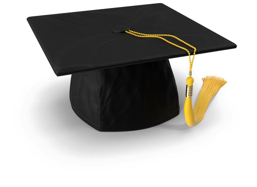 Graduation Cap Png Transparent - Graduation Cap Transparent Clipart (600x600), Png Download