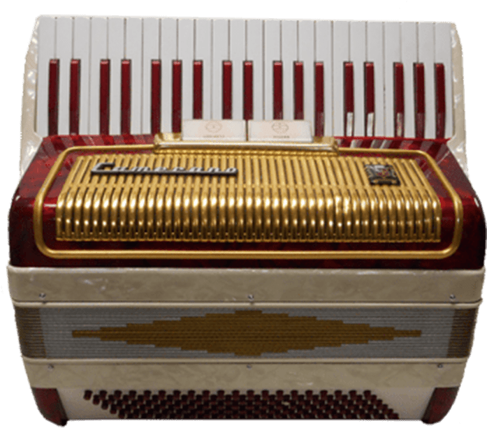 Camerano 120 Bass Accordion Clipart (800x670), Png Download