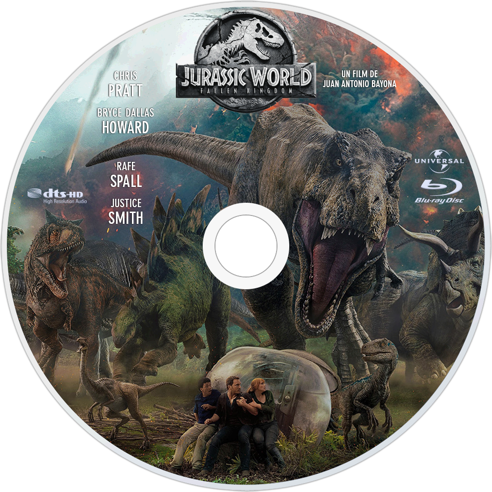 Fallen Kingdom Bluray Disc Image Clipart (1000x1000), Png Download