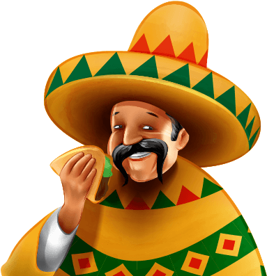 Taco Clipart Taco Guy - Top Flight Tacos - Png Download (900x400), Png Download