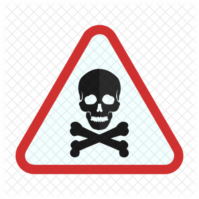 Danger Sign Png 1 Clipart (650x650), Png Download