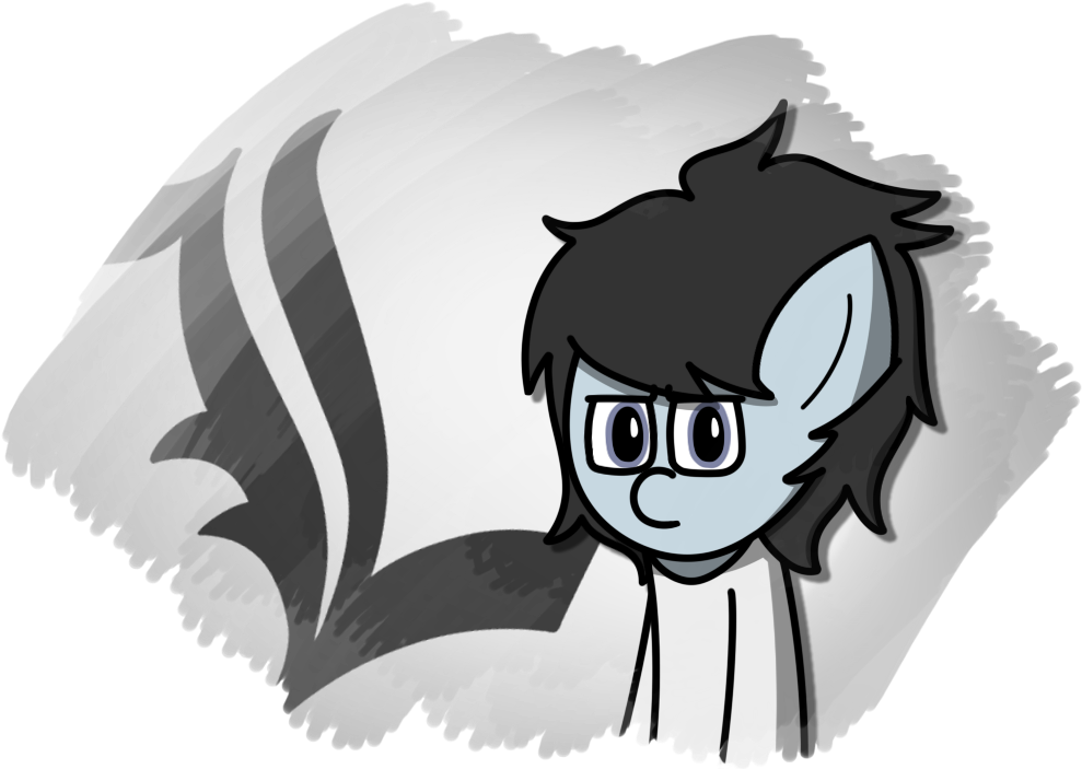 Techreel, Death Note, Glasses, L, Ponified, Pony, Safe, Clipart (989x703), Png Download
