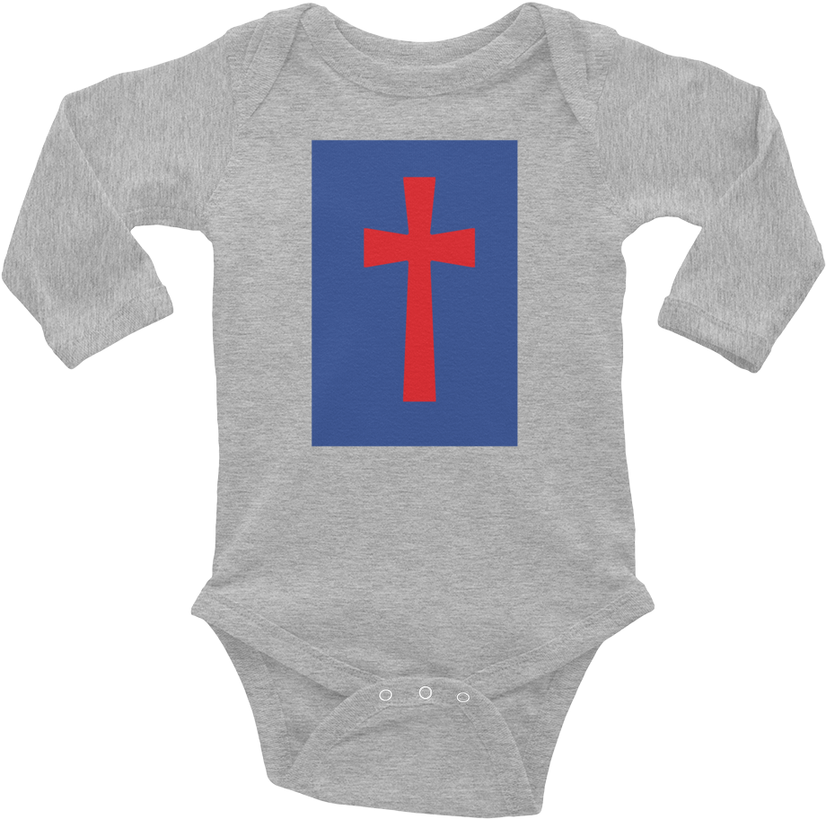 Infant Long Sleeve One-piece - Infant Bodysuit Clipart (920x912), Png Download